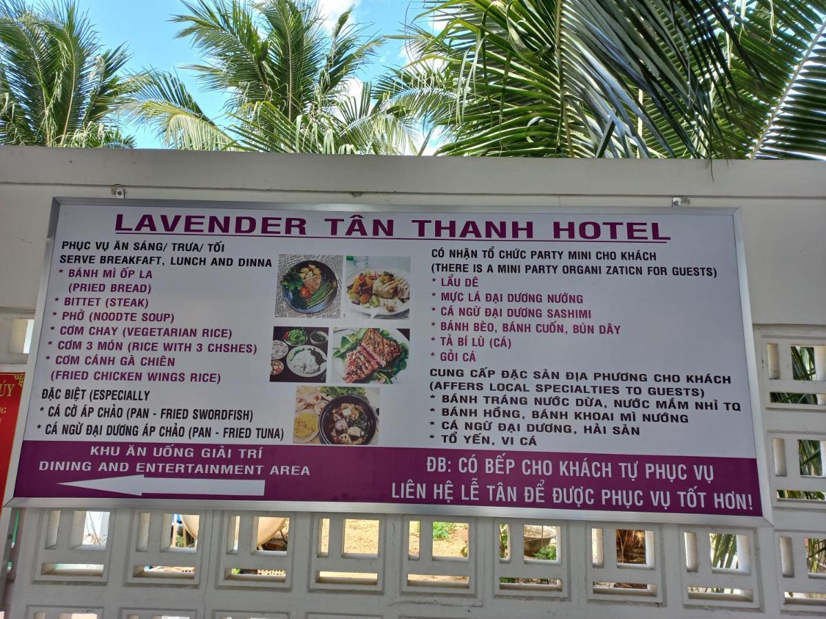 Lavender Tan Thanh Hotel mini resort Cong Thanh Exteriör bild